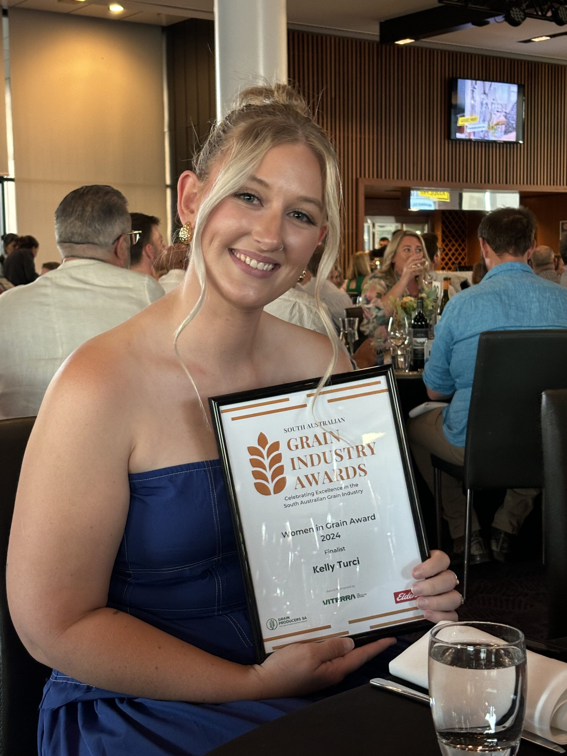 AgXtra: Kelly Turci, Finalist ‘Women in Grain Award’